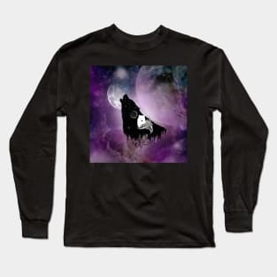 Awesome wolves in the universe Long Sleeve T-Shirt